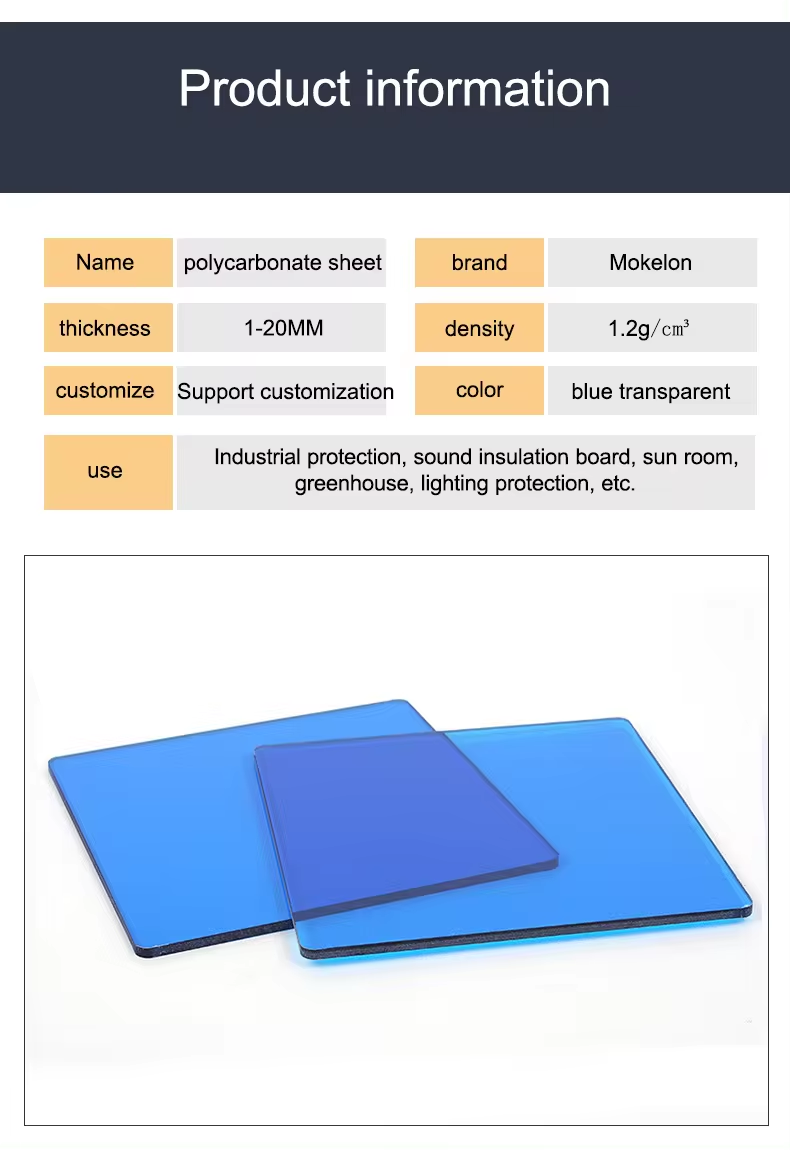 UV Resistant polycarbonate sheet