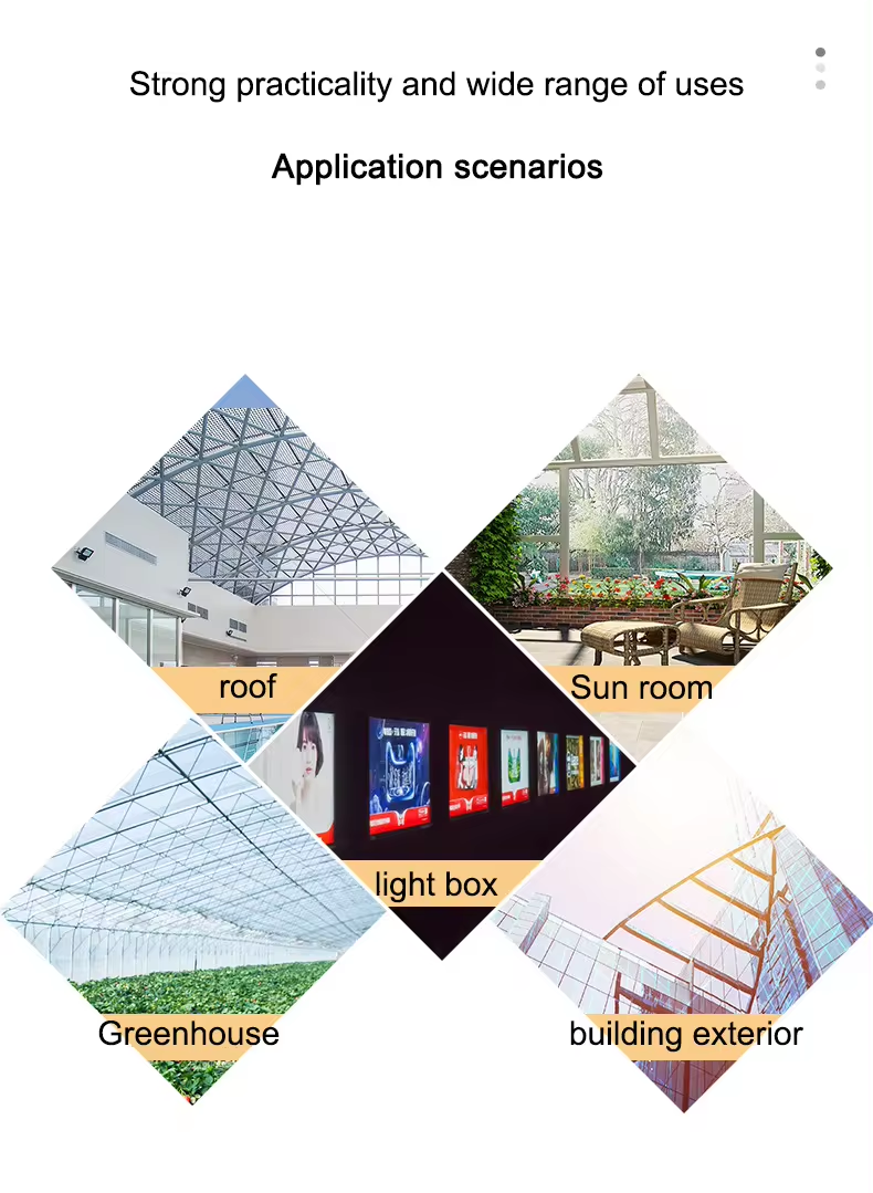 UV Resistant polycarbonate sheet